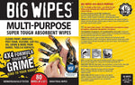 Cleaners Big Wipes Multi-Purpose Wipes - 80 ct. 60020048-2
