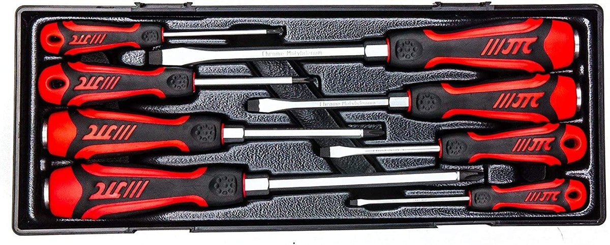 8pc Heavy-Duty GO-THRU Screwdriver Set # JTC-K7085 – Carnage Tools