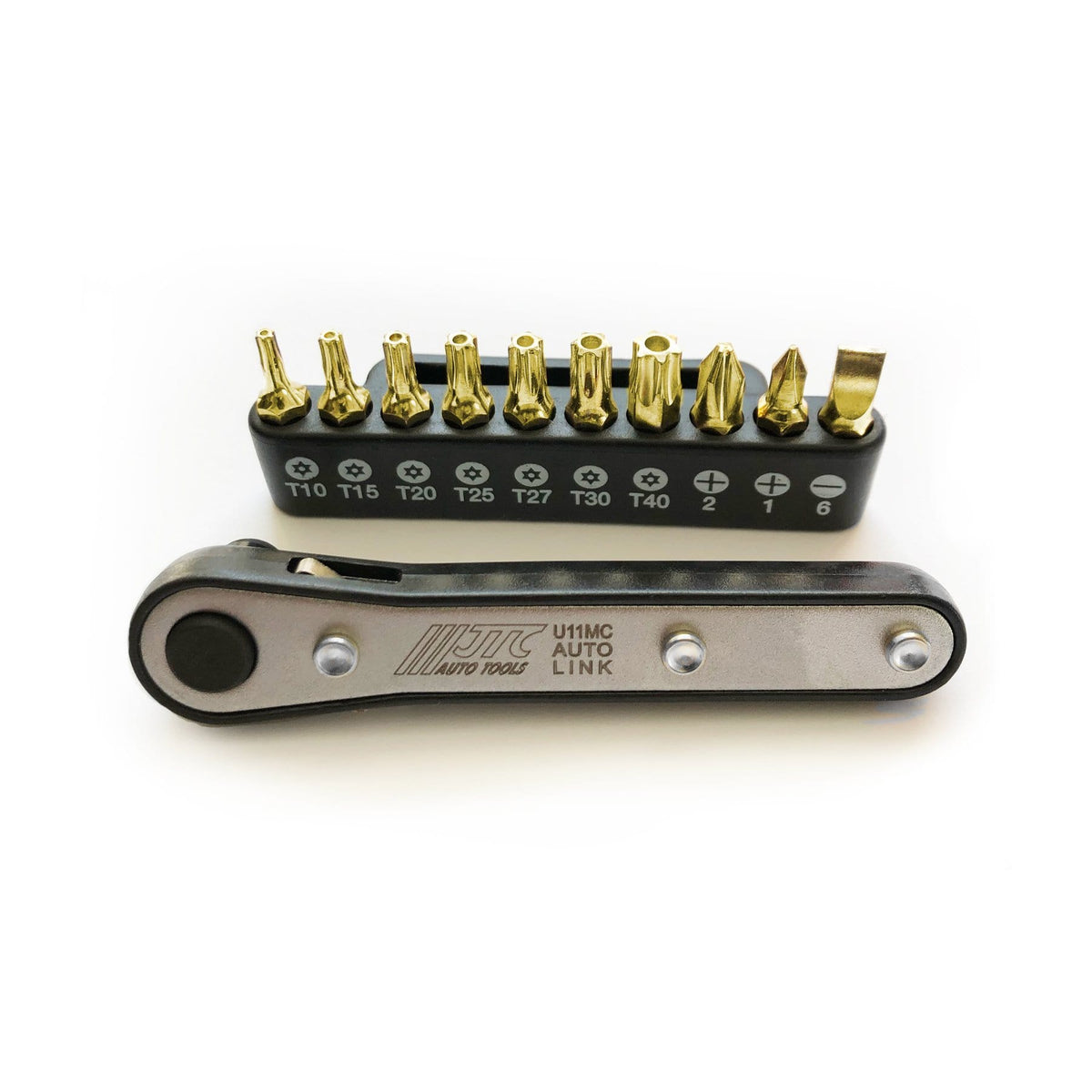 11pc Mini Ratchet Bit Set JTC-U11MC – Carnage Tools