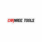 Merch Carnage Tools Stickers