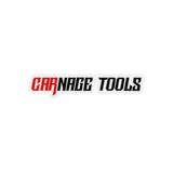 Merch Carnage Tools Stickers