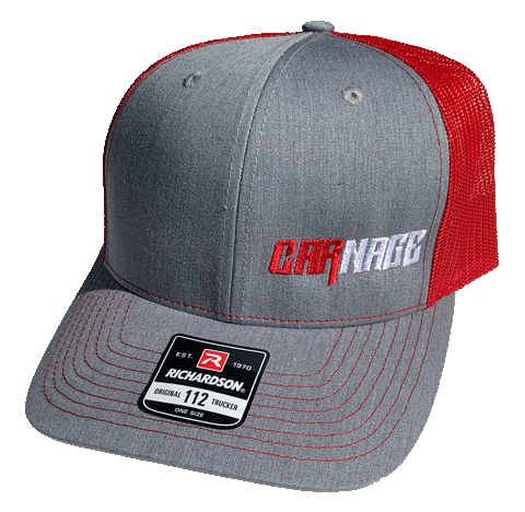 Hat Carnage Red/Gray Trucker Hat CT2020HAT
