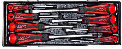 Screwdrivers 8pc Heavy-Duty Screwdriver Set JTC-K7085