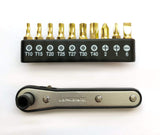 Bit Set 11pc Mini Ratchet and Bit Set JTC-U11MC