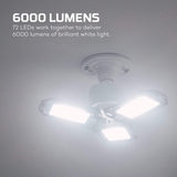Utility Light NEBO 6000 Ultra-Bright Garage Light NEB-OTH-0001