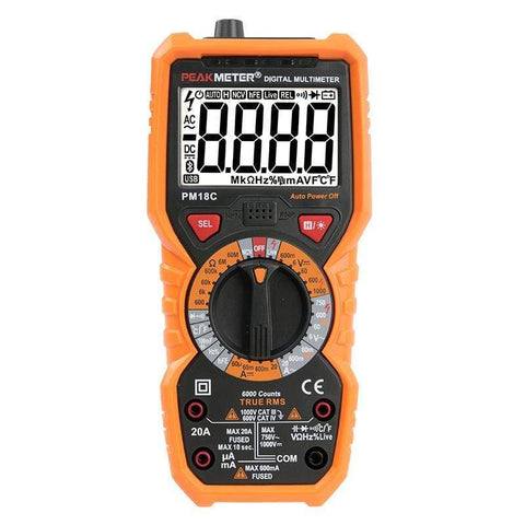 Multimeter Digital Multimeter with TRMS (CAT-IV 600V) PM18C