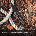 Knife TRUEBLADE EDC Pocket Knife TU6871
